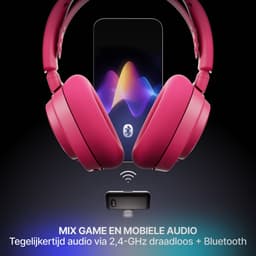 SteelSeries Arctis Nova 7P Gen 2 - Draadloze Gaming Headset - PlayStation - Magenta — thumbnail 4