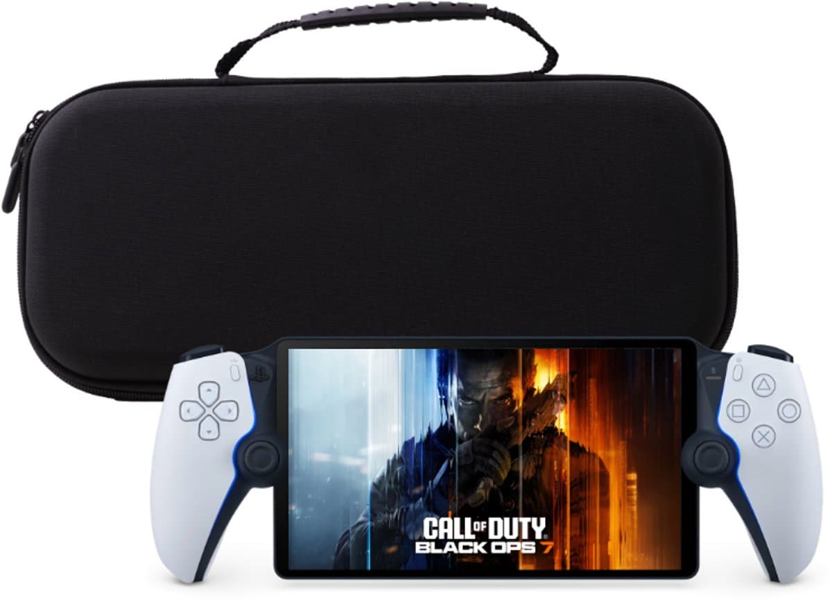 K&G Luxe Case Geschikt voor Playstation Portal / PS5 - Hard Case - Beschermhoes - Zwart — afbeelding 1