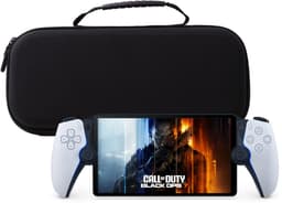 K&G Luxe Case Geschikt voor Playstation Portal / PS5 - Hard Case - Beschermhoes - Zwart — thumbnail 1