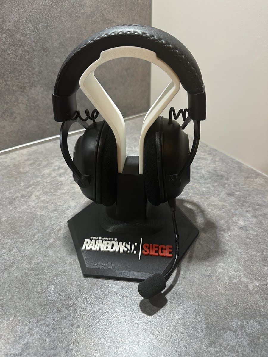 Hoofdtelefoon houder RAINBOW SIX SIEGE - Headset stand - Koptelefoon standaard - Koptelefoon houder — afbeelding 1