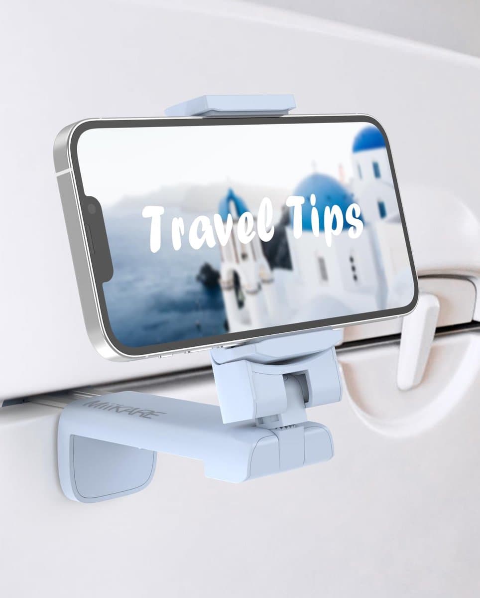 Azomor® Universele telefoonhouder voor vliegtuigreis met 360 graden draaibaar ontwerp — afbeelding 1