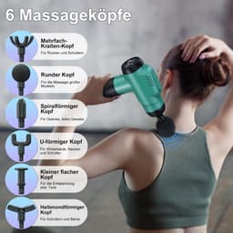 Massagepistool voor Diepe Weefselmassage met 99 Snelheden en LCD Touchscreen — thumbnail 2