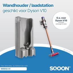SQOON® Wandhouder Geschikt voor Dyson V10 – Vervangt 969042-01 – Laadstation — thumbnail 3