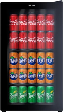 Salora BEVERAGECOOLER93B - Koelkast Tafelmodel - Koelkast - Koelkasten Vrijstaand - 93 l - Glazen deur — thumbnail 1