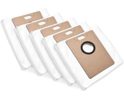 Vervangende Onderdelen - Stofzakken - 5 stuks - Geschikt voor Tapo RV20 Max Plus/Tapo RV20 Max/Tapo RV30 Max Plus/Tapo RV30 Max Robotstofzuiger - Accessoire