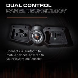 Gamestoel - PlayStation Legend - inklapbaar - 2.1 audio - 2 speakers - subwoofer - vibratie (X Rocker) — thumbnail 4
