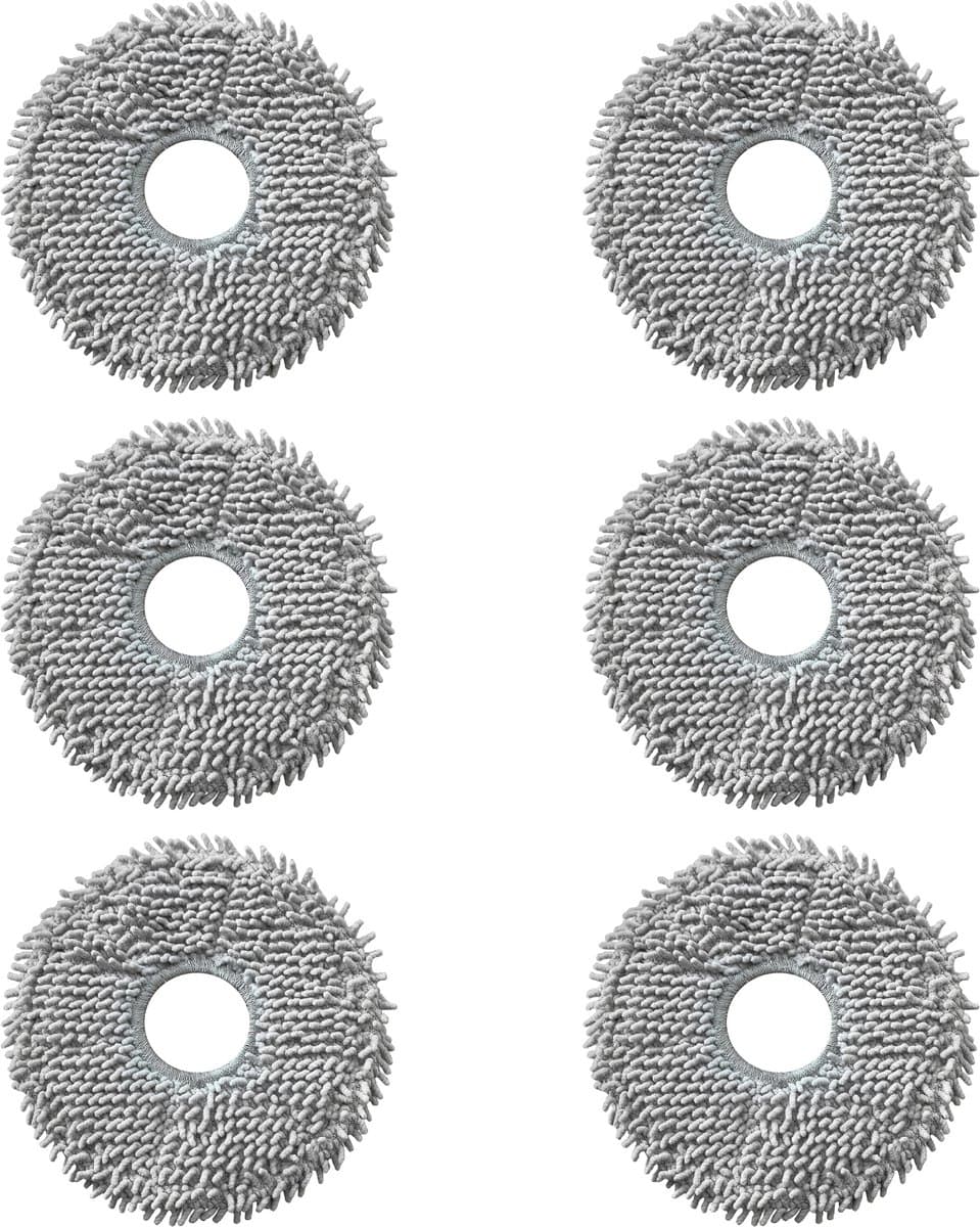 Veeg voor Roborock Qrevo / Qrevo MaxV / Qrevo S / Qrevo Curve / Saros 10R [set 6] Herbruikbare wasbare dweil — afbeelding 1