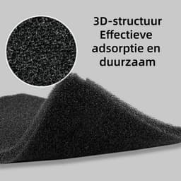 5x Filterdroger - droger - Geschik voor Beko Elektra Grundig 2964840100 -Spons filter- Herbruikbaar（ 245x154x10mm） — thumbnail 6
