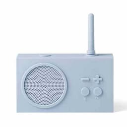 Lexon Design TYKHO 3 FM Badkmerradio Bluetooth Speaker - Light Blue — thumbnail 1