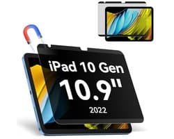 Privacyfilter voor iPad 10e generatie - Afneembare displaybescherming met spionagefilter en blauw licht bescherming
