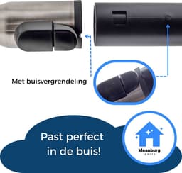 Kleanburg® Pistoolgreep voor Miele – Ø35 mm kliksysteem – vervangt origineel 9442601 — thumbnail 4