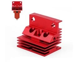 3D printer reserveonderdelen - 3D Printer Nozzles - Extruder Verwarmingsdissipator, Hoge Debiet, Geschikt voor diverse 3D Printer Keramische Hotend Kits