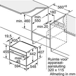 SIEMENS compacte oven met magnetron en added steam - CN838GRB6 — thumbnail 8