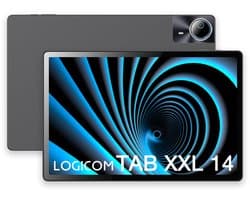 Logicom - Tablet 14 XXL - 128GB - 14 Inch - 4GB RAM - Octa Core - Zwart - Wifi - Android 15
