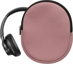 kwmobile hoes geschikt voor Anker Soundcore Q20i - 20 x 16 cm - Beschermhoes voor headset in donkerroze - Van neopreen — thumbnail 3