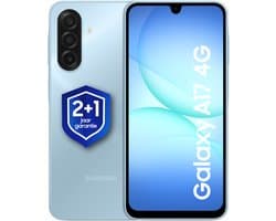Samsung Galaxy A17 4G - 128GB - Light Blue + 1 jaar extra garantie
