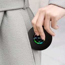 Crrynuo - Bluetooth Speaker - Draadloze Speaker - 8.5*8.5Cm - 1 Stuk - USB Opladen - Zwart — thumbnail 3