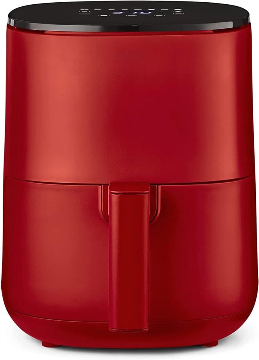 SCH® Mini airfryer - Airfryer - Airfryer klein - Rood - ‎23cm x 29cm x 30cm — afbeelding 1