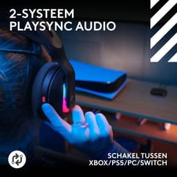 Logitech G Astro A20 X Lightspeed - Draadloze Gaming Headset - Bluetooth - Multiplatform - Zwart — thumbnail 2