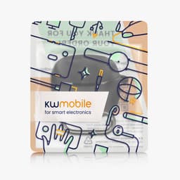 kwmobile Hoes geschikt voor JBL Tune Flex 2 - Siliconen cover voor oordopjes in zwart — thumbnail 3