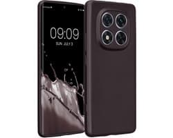 kwmobile metallic telefoonhoesje van TPU - geschikt voor Xiaomi Redmi Note 14 Pro 5G / Poco X7 - Flexible case voor smartphone - In metallic braam