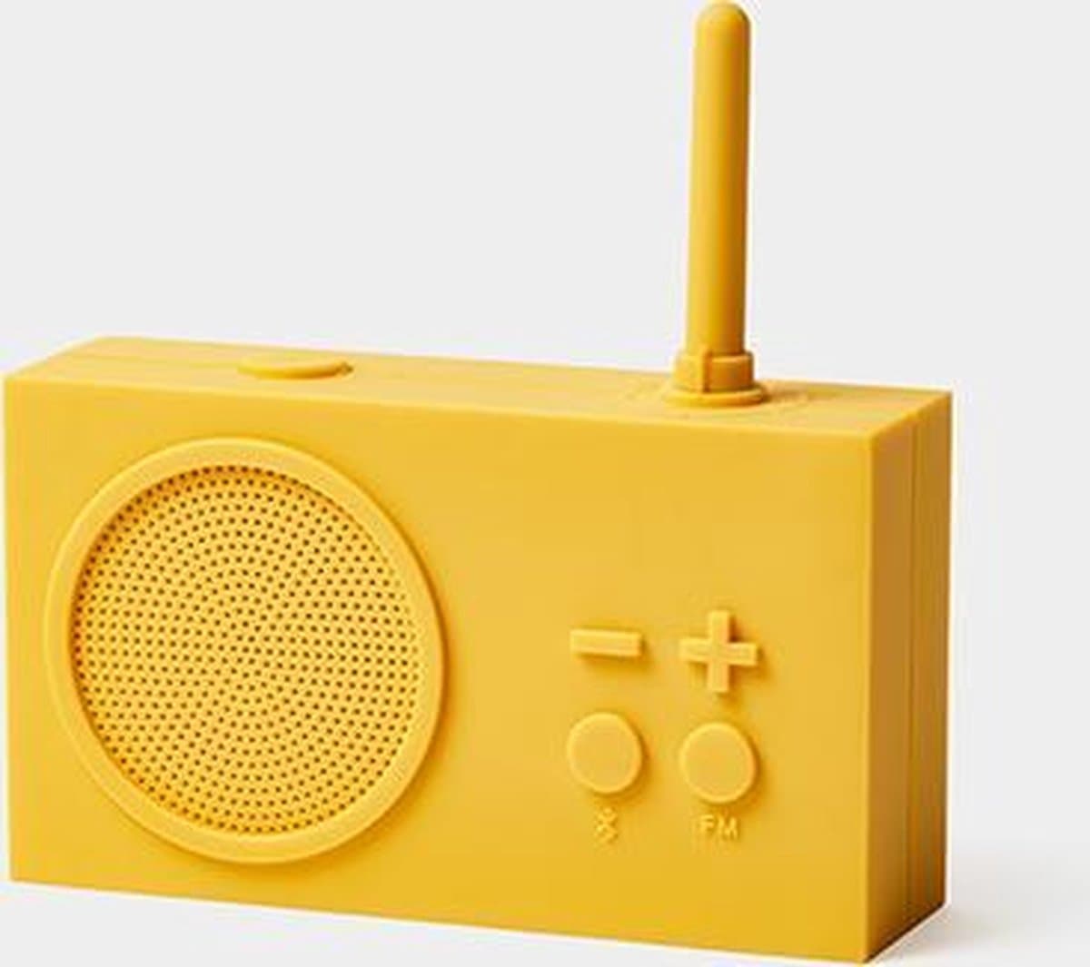 Lexon Tykho 3 badkamerradio geel - Bluetoothspeaker — afbeelding 1