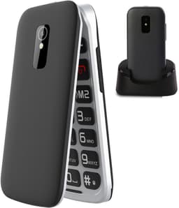 DailySupplies® Senioren Mobiele Telefoon 4g - Senioren GSM - Zwart — thumbnail 1