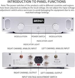 20W Hi-Fi Eindversterker 2.0 Kanaals Home Audio Versterker — thumbnail 4