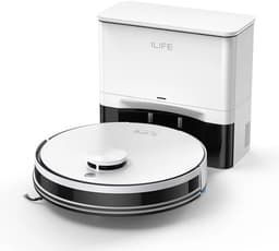 Ilife A30 Pro - Robotstofzuiger met dweilfunctie - 5000 Pa - 60 Dagen autonoom legen en laden - 180 min looptijd - Objectdetectie - Multi-floor mapping — thumbnail 1