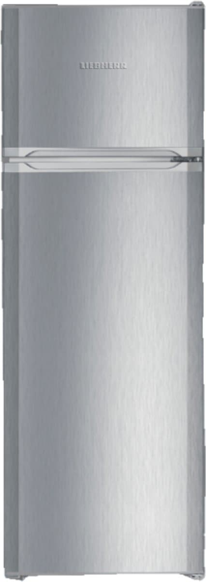 Liebherr CTele 2931 - Koel-vries combinatie - Vrijstaand - 270 L - E - Zilver — afbeelding 1