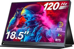 DailySupplies® Portable Monitor - Draagbare Scherm - Gaming - Full HD -Zwart — thumbnail 1