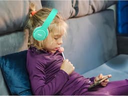 Koptelefoon kinderen met draad - Kinderkoptelefoon - Bedrade hoofdtelefoon - Veilig volume - School - Tablet - Laptop - Reizen - Muziek luisteren — thumbnail 2
