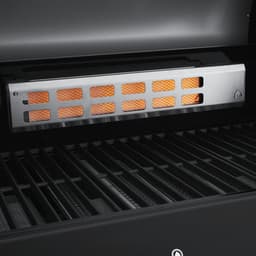 BURNHARD® 3 Branders gasbarbecue FRED Deluxe BLACK Series 3 incl. achterbrander, keramische 900°C infraroodbrander, zijkookplaat, RVS grillrooster + uitklapbare zijtafels — thumbnail 3