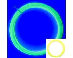 3D&Print 3D PLA Filament 10m 6 stuk Glow in the Dark Groen