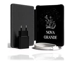 SwayTosh E-Reader Nova Grande – 7.8 inch – 2025 – Ereader Met Luxe Hoes – 32GB Geheugen + Cloud Opslag – Nachtmodus en Comfort Light – E Reader Voor Ebook & Luisterboeken – Met Oplader