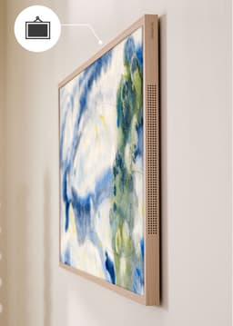 CREATE - QLED 4K 55" Smart TV met antireflectiescherm en kunstgalerij, Licht hout - TV ART MATTE — thumbnail 5