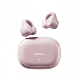 Sanag S3S – Open-Ear Bone Conduction Koptelefoon – Bluetooth 5.3 –Ai headset Sport Oorclip – 56u Lange Batterijduur – Waterdicht – Roze — thumbnail 1