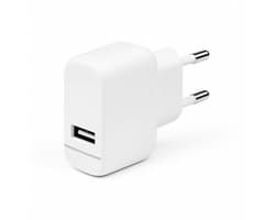 Grand Media USB Power Adapter - USB-A adapter - USB stekker - USB lader - Blokje - Universeel - iPhone - iPad - MacBook - Wit