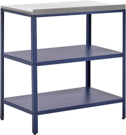 BELIANI VILAMA - Buitenkeuken eiland - Blauw - 80x50x92 cm - Staal — thumbnail 5