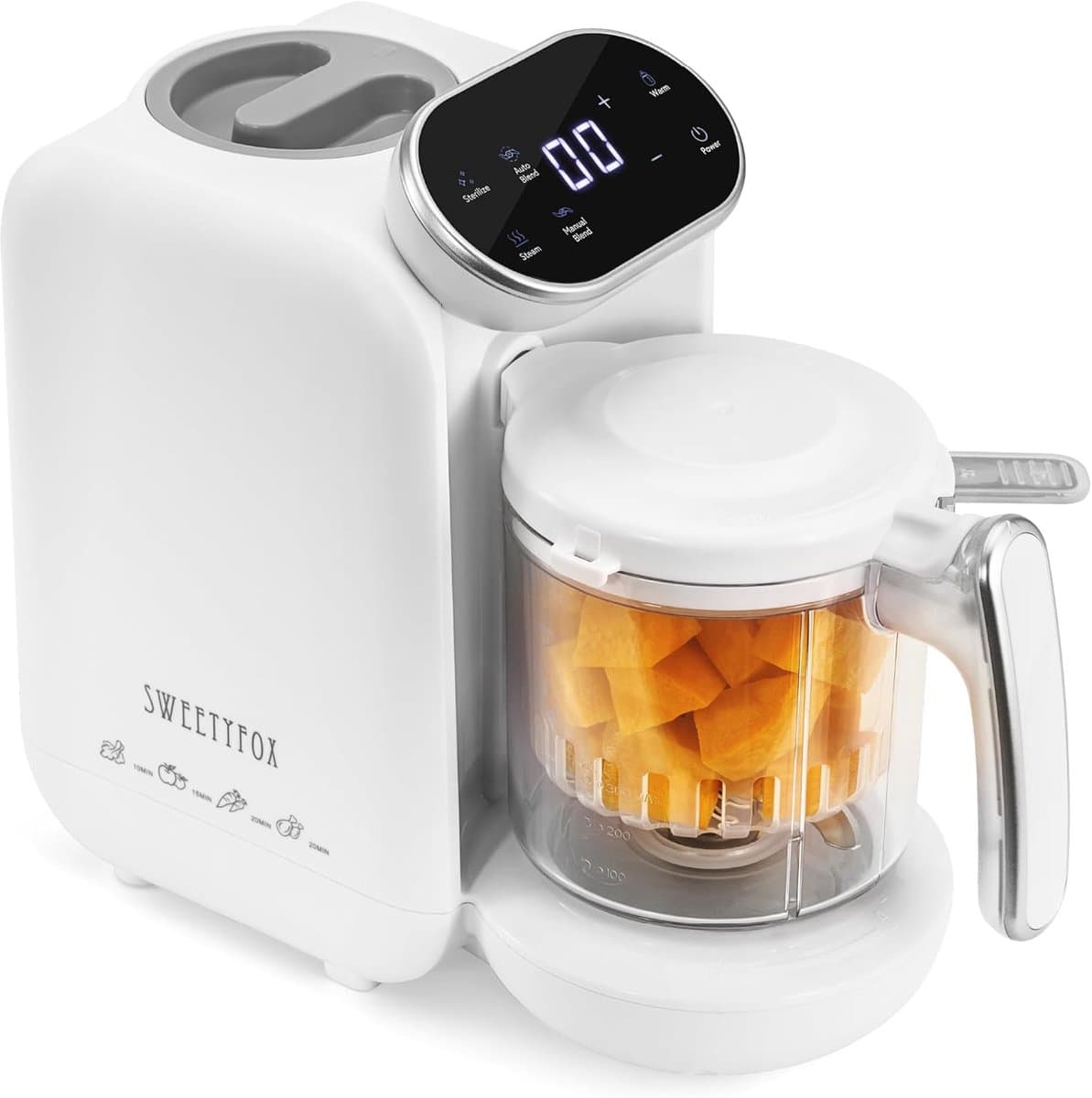 Baby Cooker Blender - 7-in-1 Keukenmachine voor Babymaaltijden — afbeelding 1