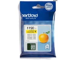 RFWR® Inktcartridge geel LC-3211Y voor DCP-J772DW, DCP-J774DW, MFC-J890DW, MFC-J895DW