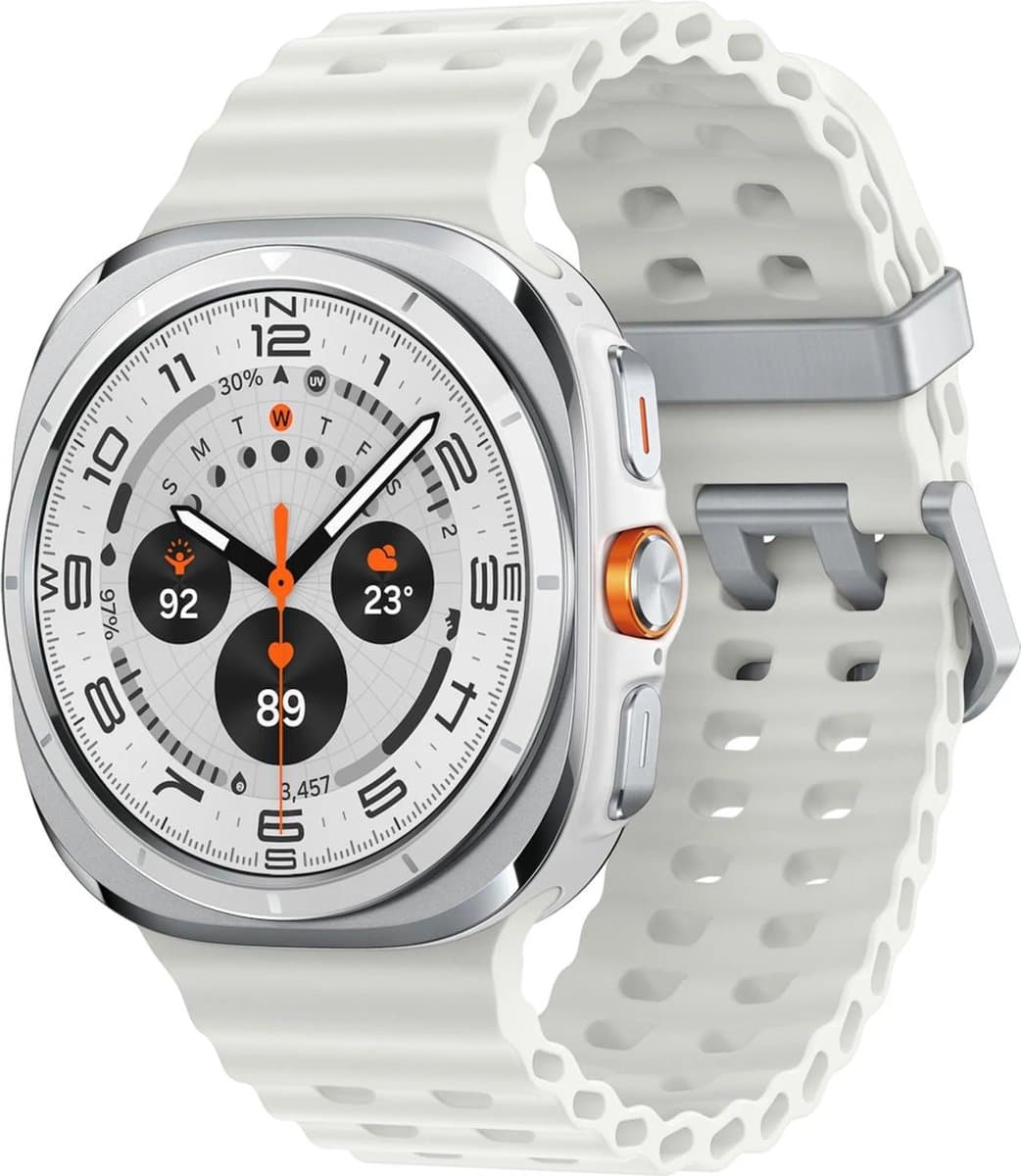Samsung Galaxy Ultra 47.4mm - Lte Smartwatch Titanium White — afbeelding 1