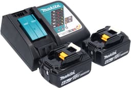 Makita DCL 284 FRG2 accustofzuiger 18 V 0,73 l borstelloos + 2x accu 6,0 Ah + oplader — thumbnail 4