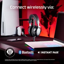 HyperX Cloud III S Wireless - Gaming Headset - Draadloos - Bluetooth & 2.4GHz - Spatial Audio - 120uur Batterij - PC/PS5/Switch2/Mobiel/Steamdeck - Zwart — thumbnail 25