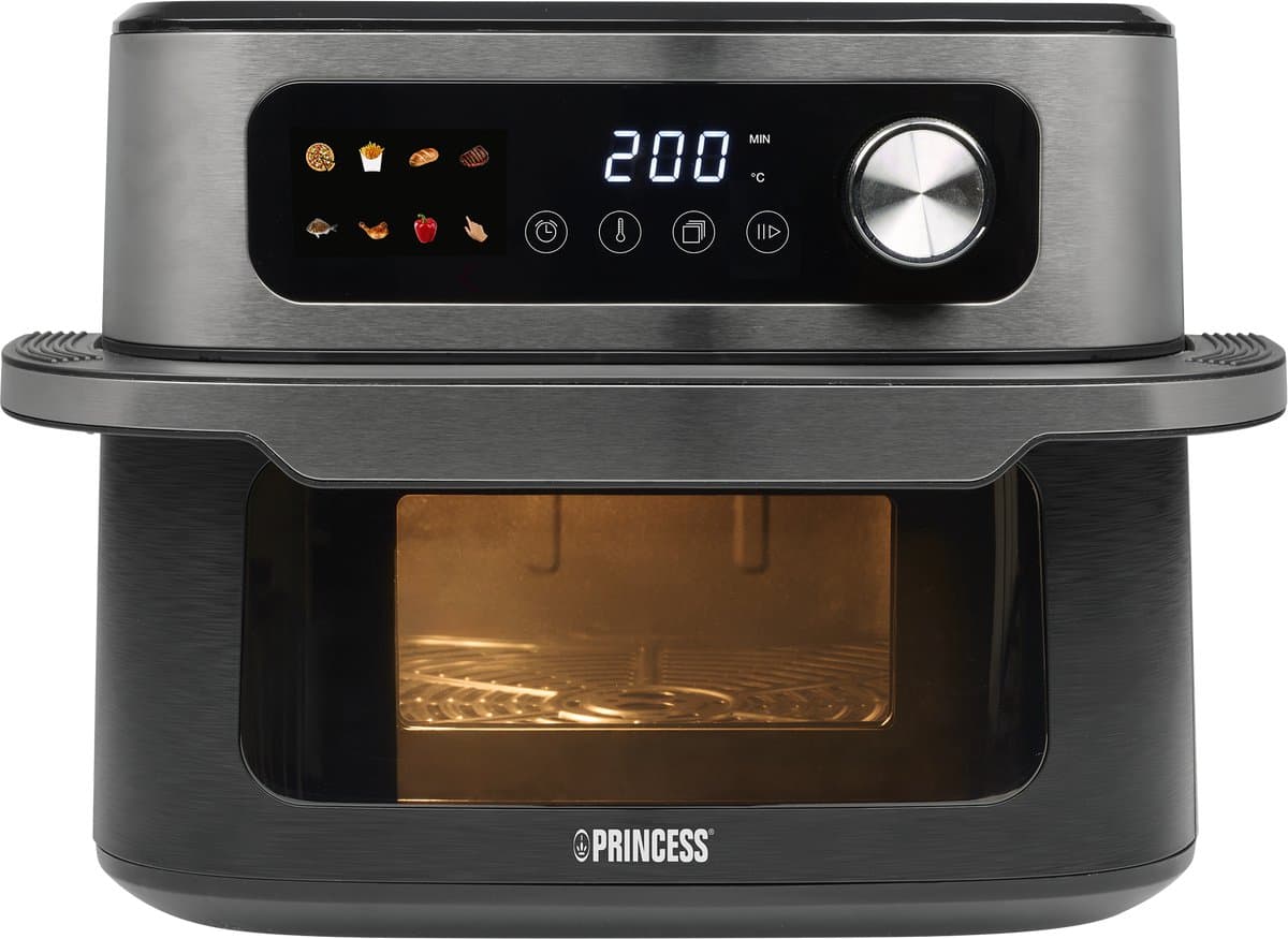 Princess Heteluchtfriteuse - Maxi Crisp Digital Airfryer 10L - 182480 - XXL - 1700W - 8 Bakprogramma's - PFAS-Vrij - Geschikt voor Pizza — afbeelding 1