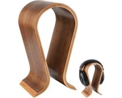 Koptelefoon Houder - Houten Koptelefoonhouder - Universele - Standaard voor koptelefoon - Luxe Headset Stand Universeel - Premium - Ergonomische Holder voor gaming headset