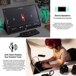 Mobile Pixels Duex Float 2 Pro - Portable Monitor - 16 inch Monitor - 2.5k - 120 hz - Draagbaar Beeldscherm - Draagbare Monitor - Extra Laptopscherm — thumbnail 9