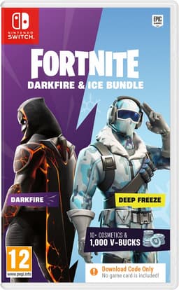 Fortnite Darkfire & Ice Bundle - Nintendo Switch (Code in a Box) — thumbnail 1