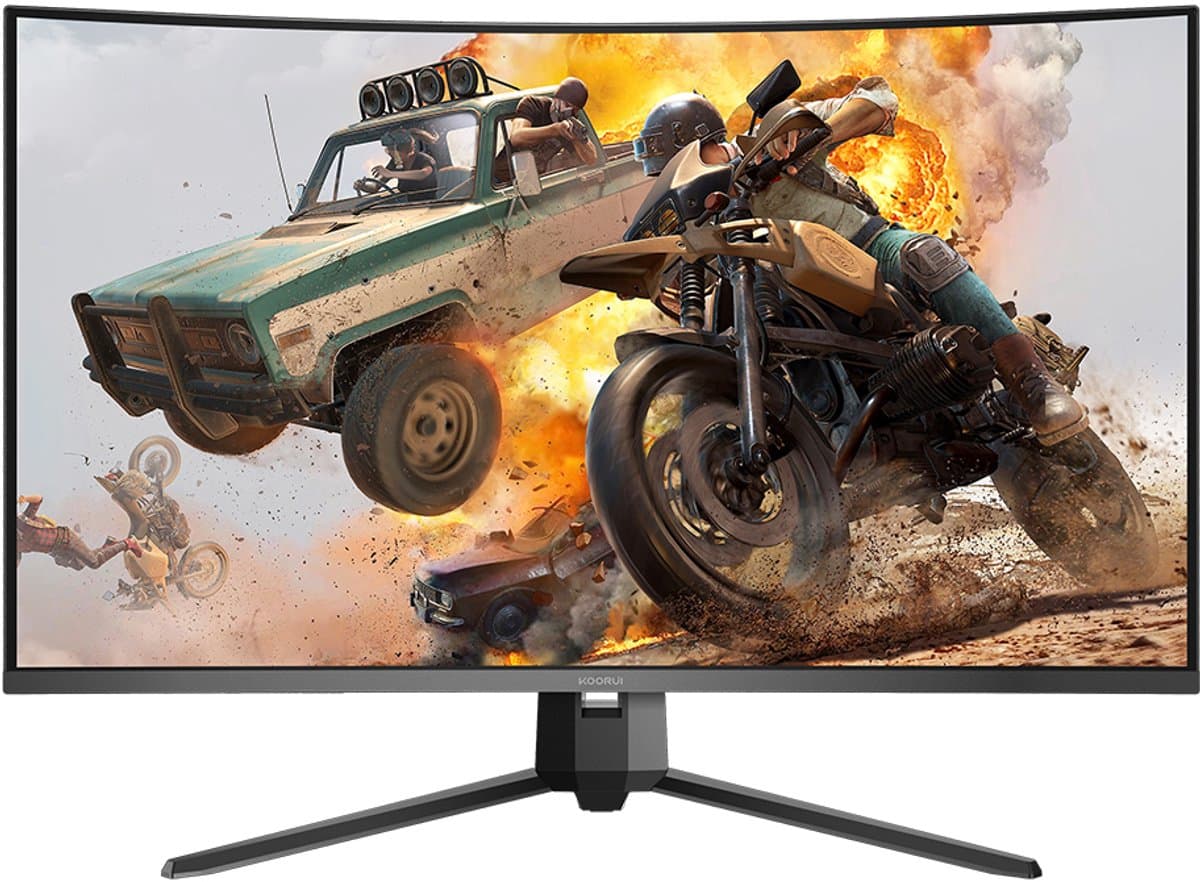 Koorui G3221SC - QHD VA Curved Gaming Monitor - 32 Inch - 170 Hz - 1 ms — afbeelding 1