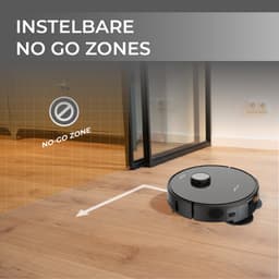 Zoef Robot Robotstofzuiger met dweilfunctie Willem 2.0 - robot vacuum - 6000Pa zuigkracht - Roterende mops - dweilrobot - met laadstation — thumbnail 4